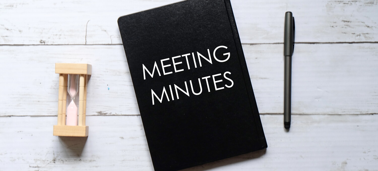 AdobeStock 213377180 meeting minutes2